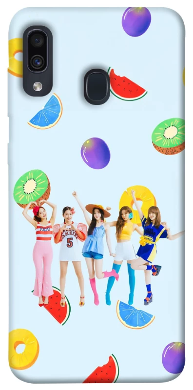 Чехол на Samsung Galaxy A20 / A30 RED VELVET v2 фото 1 из 1