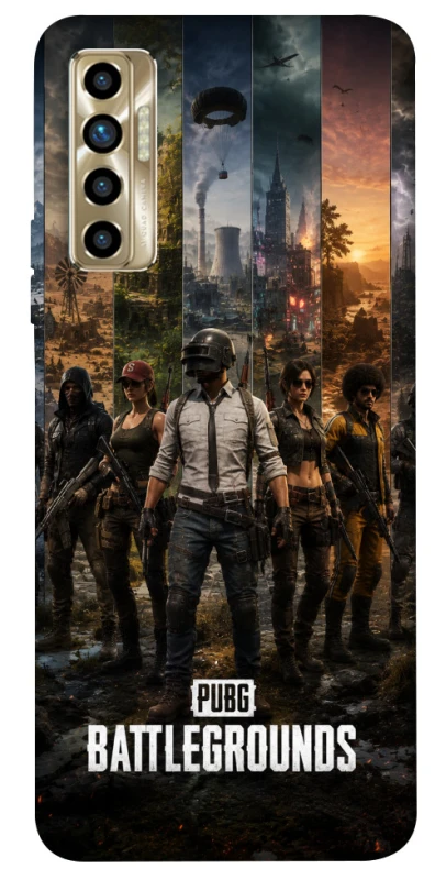 Чехол на TECNO Camon 17P PUBG фото 1 из 1