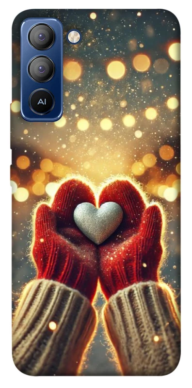 Чехол на TECNO Pop 5 LTE Heart in hand фото 1 из 1