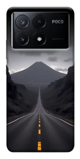 Чехол на Xiaomi Poco X6 Black mountains фото 1 из 1