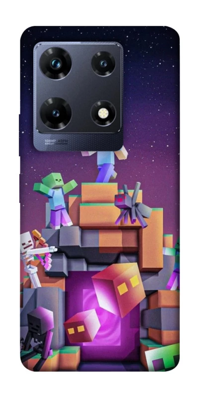 Чохол на Infinix Note 30 Pro Minecraft aesthetics фото 1 з 1