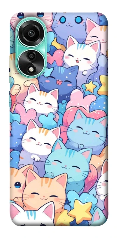 Чехол на Oppo A78 4G Funny Kittens ver.3 фото 1 из 1