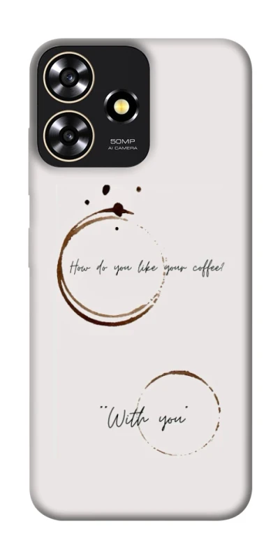 Чохол на ZTE Blade A73 4G Coffee with you фото 1 з 1