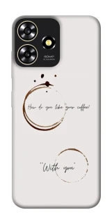 Чехол на ZTE Blade A73 4G Coffee with you фото 1 из 1