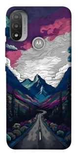 Чохол на Motorola Moto E20 Намальовані гори фото 1 з 1