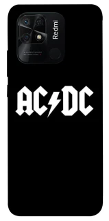 Чохол на Xiaomi Redmi 10C AC/DC logo фото 1 Чохол на Xiaomi Redmi 10C AC/DC logo фото 1 з 1