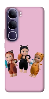 Чохол на Vivo Y300 Cat Cafe Trio фото 1 з 1