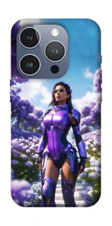 Чохол на Apple iPhone 16 Pro Cyber space girl ver.4 фото 1 з 1