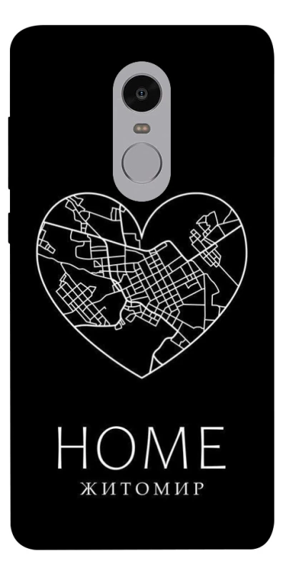 Чохол на Xiaomi Redmi Note 4X / Note 4 (Snapdragon) Житомир Home фото 1 з 1