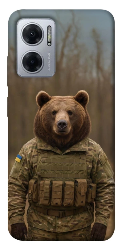 Чохол на Xiaomi Redmi Note 11E Ведмідь захисник фото 1 з 1