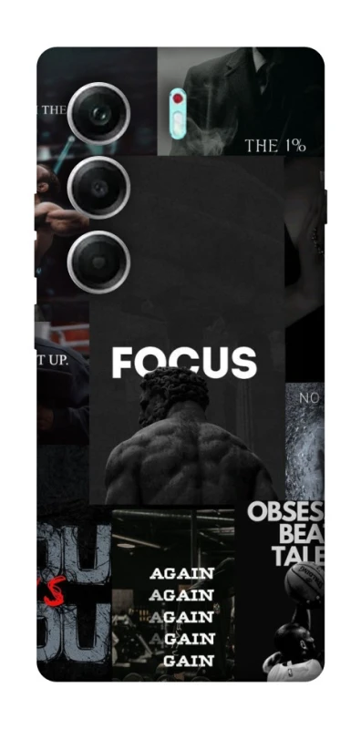 Чехол на Tecno Camon 40 Pro Focus collage фото 1 из 1