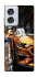 Чохол на Motorola Edge 50 Fusion Golden sports car фото 1 з 1