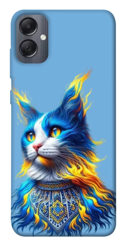 Чохол на Samsung Galaxy A05 Кіт патріот фото 1 з 1