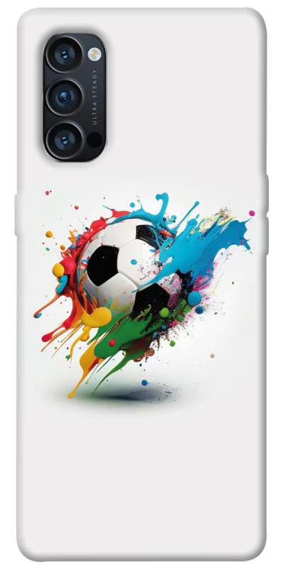 Чехол на Oppo Reno 4 Pro 5G Football Ball ver3 фото 1 из 1