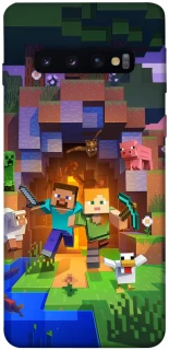 Чохол на Samsung Galaxy S10 Minecraft game фото 1 з 1