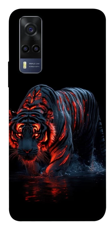 Чохол на Vivo Y53s fire tiger фото 1 з 1