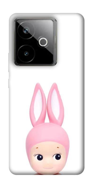 Чехол на Realme GT 7T Minimal Bunny Peek фото 1 из 1