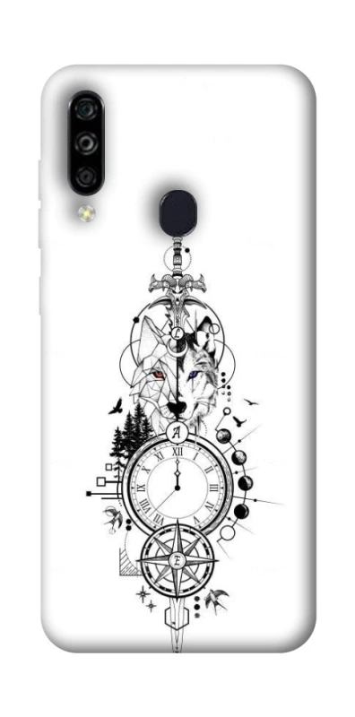Чехол на ZTE Blade A7 (2020) Tattoo ver.8 фото 1 из 1