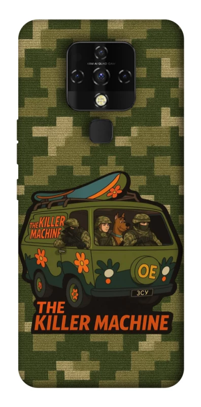Чохол на TECNO Camon 16 SE Funny machine фото 1 з 1