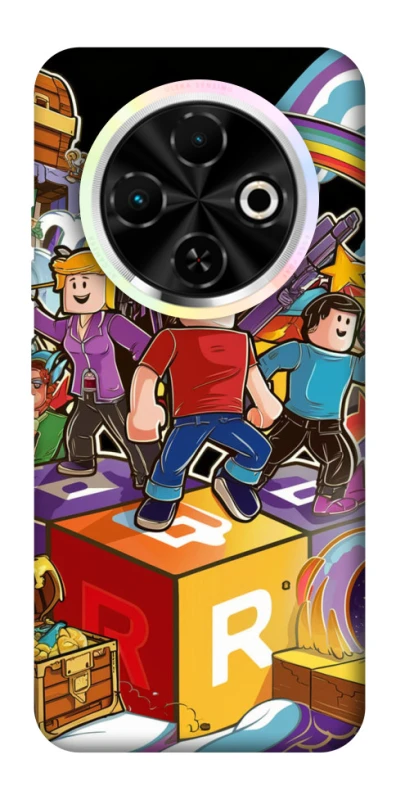 Чохол на TECNO Spark 30C Roblox family фото 1 з 1