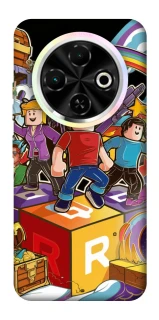 Чехол на TECNO Spark 30C Roblox family фото 1 из 1