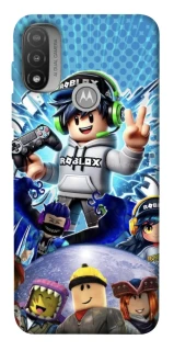 Чохол на Motorola Moto E20 Roblox collage ver.3 фото 1 з 1