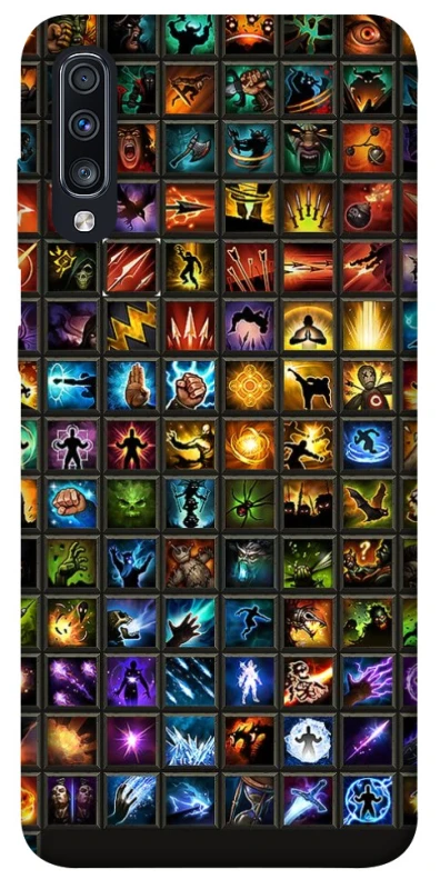 Чохол на Samsung Galaxy A70 (A705F) Abilities menu ver.3 фото 1 з 1