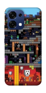 Чохол на Oppo A6 Pro 4G/5G Minecraft фото 1 з 2