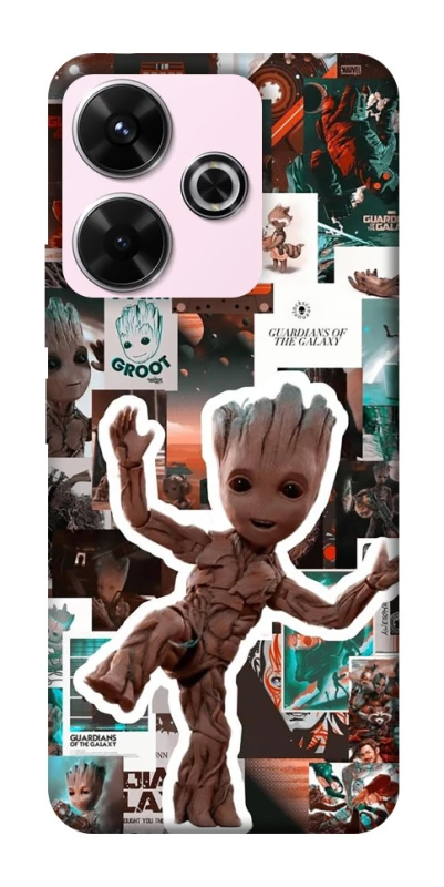 Чехол на Xiaomi Redmi 13 4G Mini Groot v2 фото 1 из 1