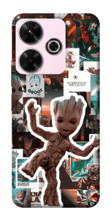 Чехол на Xiaomi Redmi 13 4G Mini Groot v2 фото 1 из 1