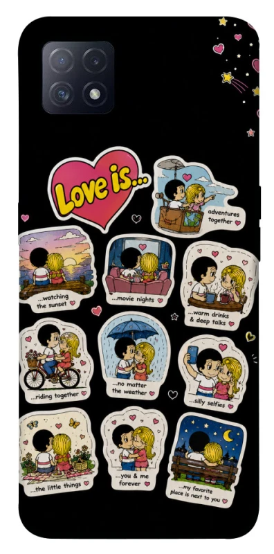 Чохол на Oppo A72 5G / A73 5G Love is ver.4 фото 1 з 1
