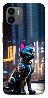 Чехол на Xiaomi Redmi A1+ / Poco C50 / A2+ Cyber cat фото 1 из 1