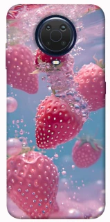 Чохол на Nokia G20 / G10 / 6.3 Полуниця в воді фото 1 з 1