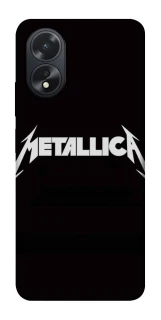 Чехол на Oppo A38 Metallica logo фото 1 из 1