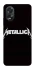 Чехол на Oppo A38 Metallica logo фото 1 из 1