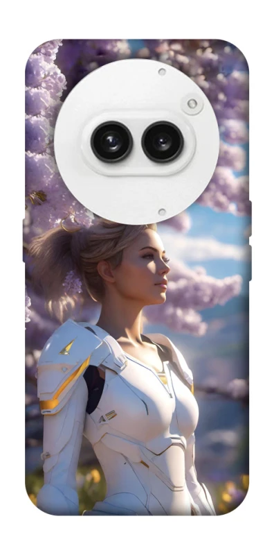Чехол на Nothing Phone (2a) Cyber space girl ver.1 фото 1 из 1