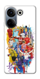 Чохол на TECNO Camon 20 Pro (CK7n) Football Abstract v2 фото 1 з 1