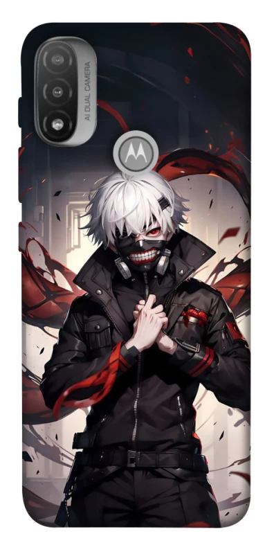 Чохол на Motorola Moto E20 Ken Kaneki фото 1 з 1