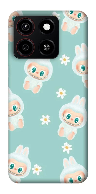 Чохол на ZTE Blade A35 4G Labubu Green фото 1 з 1