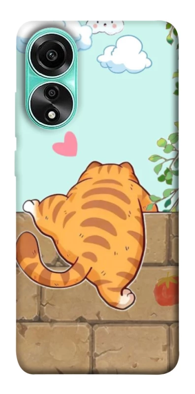 Чохол на Oppo A78 4G Cat the meow фото 1 з 1