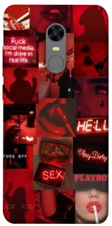 Чехол на Xiaomi Redmi 5 Plus / Redmi Note 5 (Single Camera) Love collage ver.3 фото 1 из 1