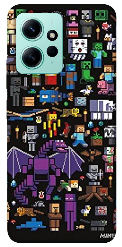 Чохол на Xiaomi Redmi Note 12 4G Minecraft v5 фото 1 з 1