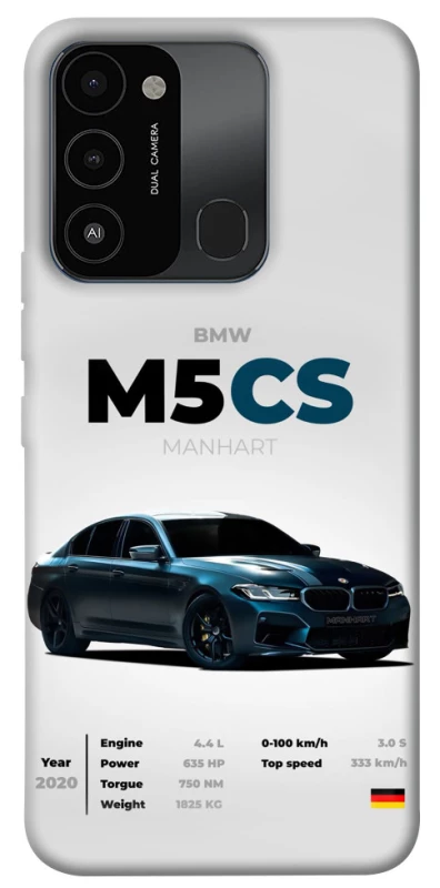 Чохол на TECNO Spark 8C BMW M5 CS фото 1 з 1