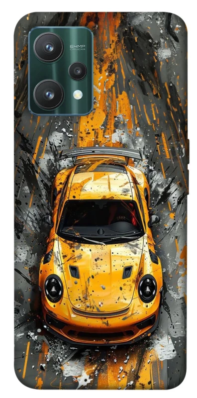 Чехол на Realme 9 Pro Drawn Porsche фото 1 из 1