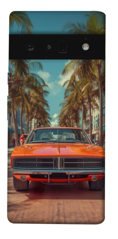 Чехол на Google Pixel 6 Pro Tropical car фото 1 из 1