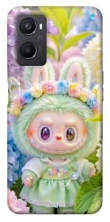 Чехол на Oppo A96 Labubu & Flowers ver.2 фото 1 из 1