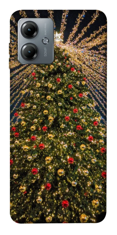 Чехол на Motorola Moto G14 Новогодний v25 фото 1 из 1