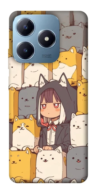 Чехол на Realme C63 Like a cat фото 1 из 1