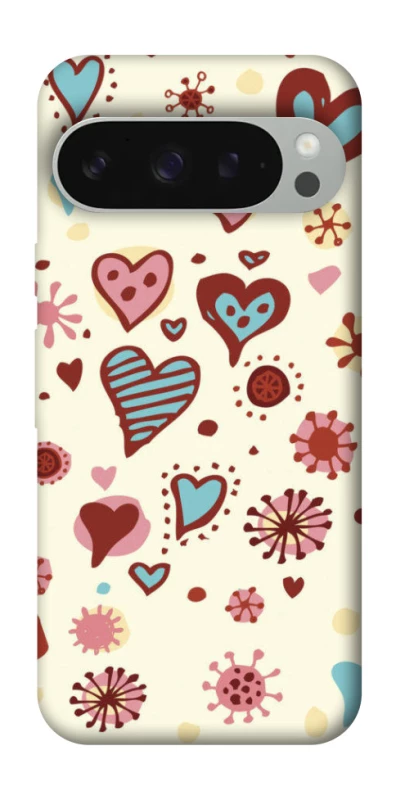 Чохол на Google Pixel 10 Pro XL Pretty hearts фото 1 з 1