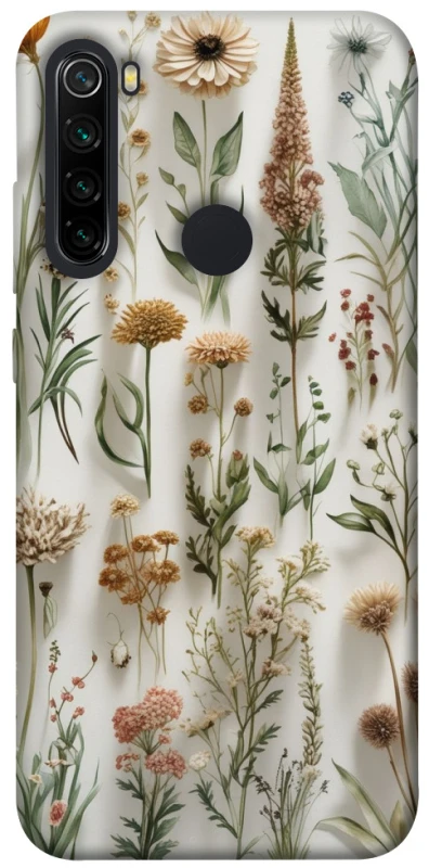 Чехол на Xiaomi Redmi Note 8 Floral design ver.2 фото 1 из 1